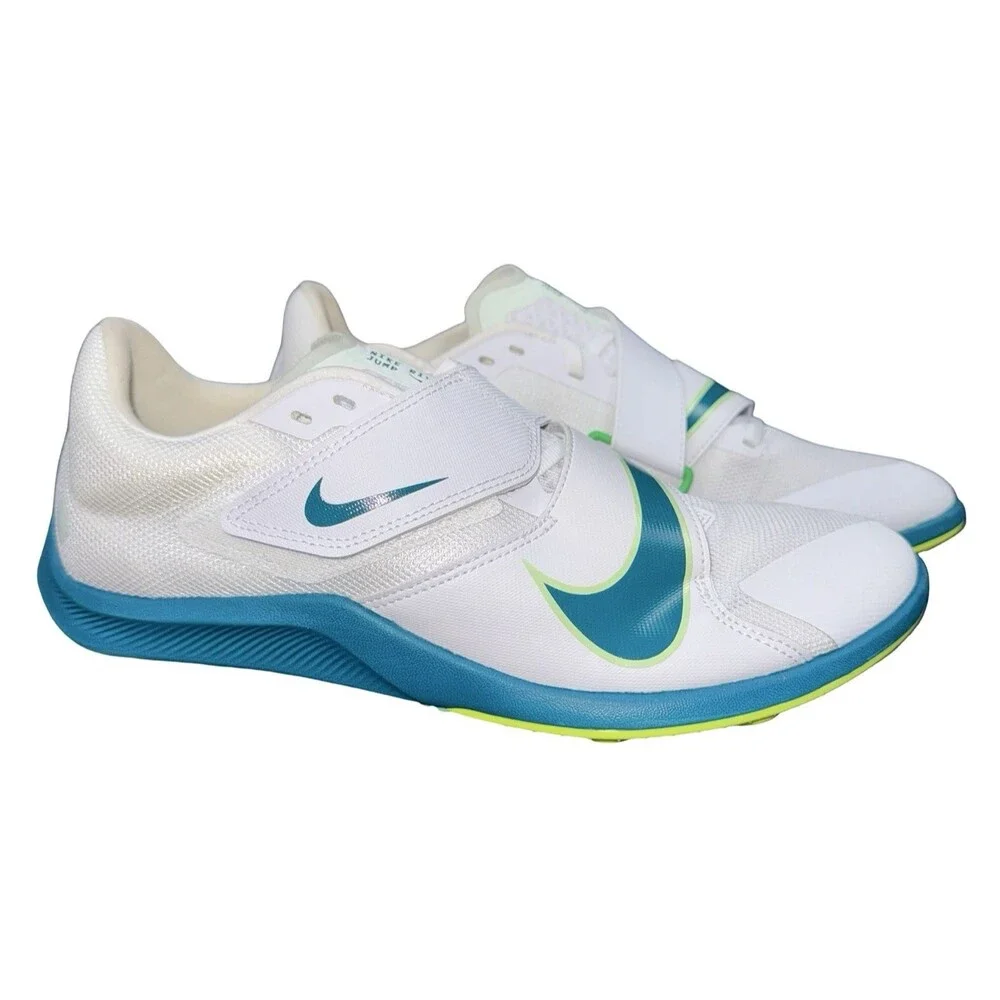 Nike Zoom Rival Mens 9.5 Track Field Jump Shoes Sneakers 12 Spikes & 1 Key New